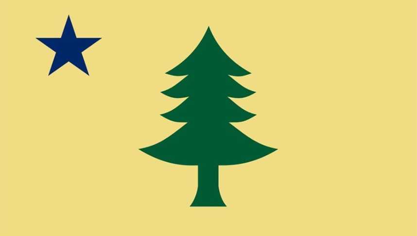 Maine state flag